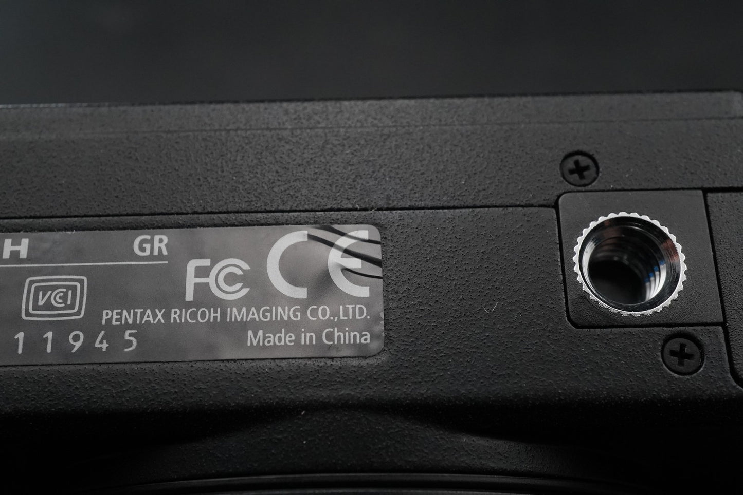3461 cuts!! RICOH GR 16.2MP Digital Compact Camera Black 11186