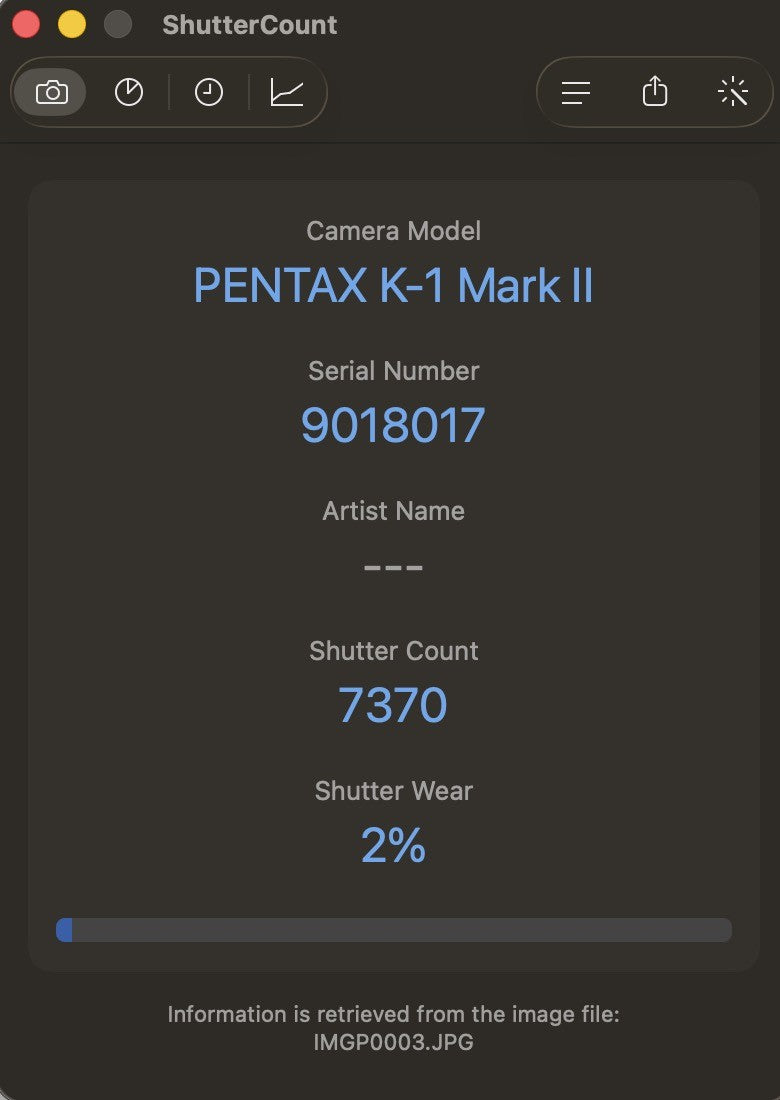 PENTAX K-1 Mark II Digital Camera + D-BG6 Battery Grip -SC 2%- #11985