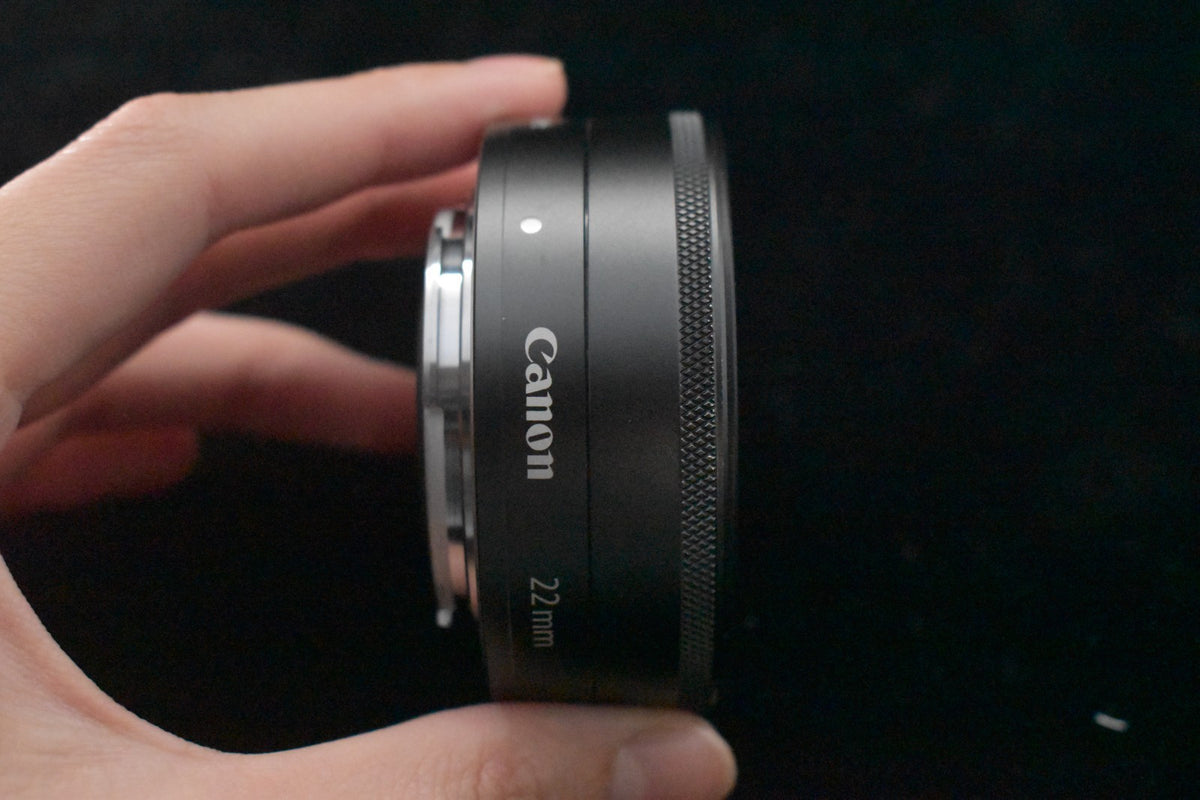 Canon EF-M 22mm f/2 STM Lens for EOS M EF-M Mount Black #11952 #12070