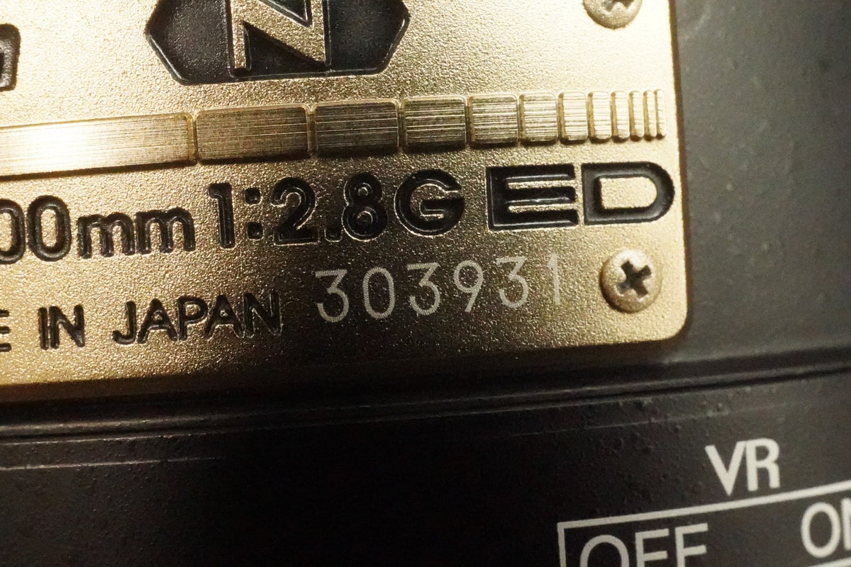 Nikon AF-S NIKKOR 300mm f/2.8 G IF-ED Lens #12866
