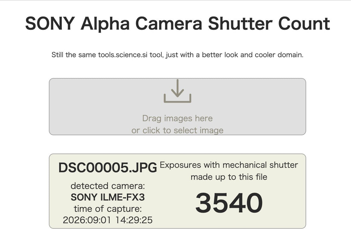 SONY FX3 ILME-FX3 Cinema Line Camera -3540 cuts- #12088