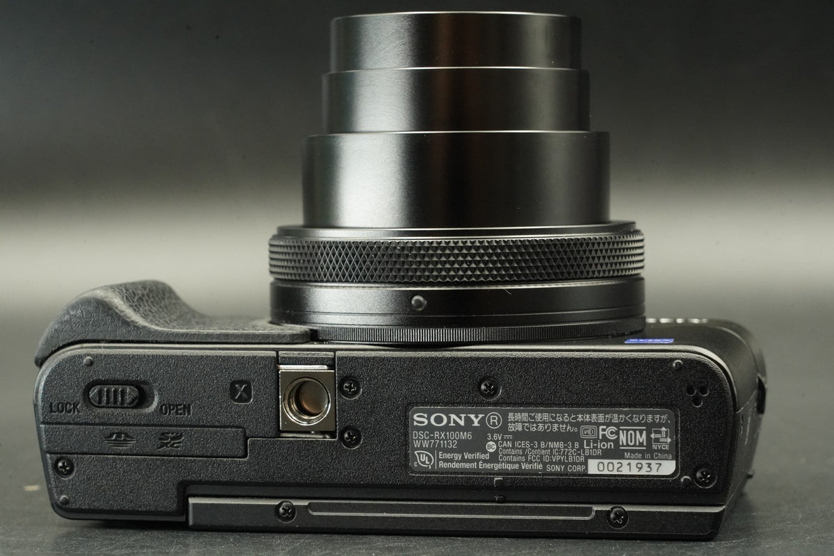 Sony Cyber Shot RX100 VI M6 Compact Digital Camera Black #12232