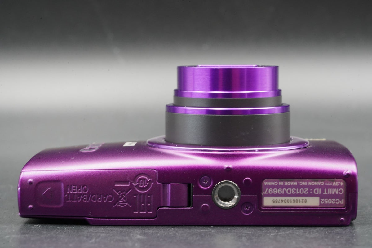 Canon PowerShot ELPH 340 HS Purple 16MP 12x Zoom WiFi Camera IXY 630 Japa #11328