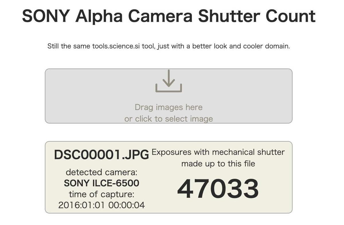 Sony a6500 24.2MP Digital Camera Black -47033 cuts- US STOCK #12163