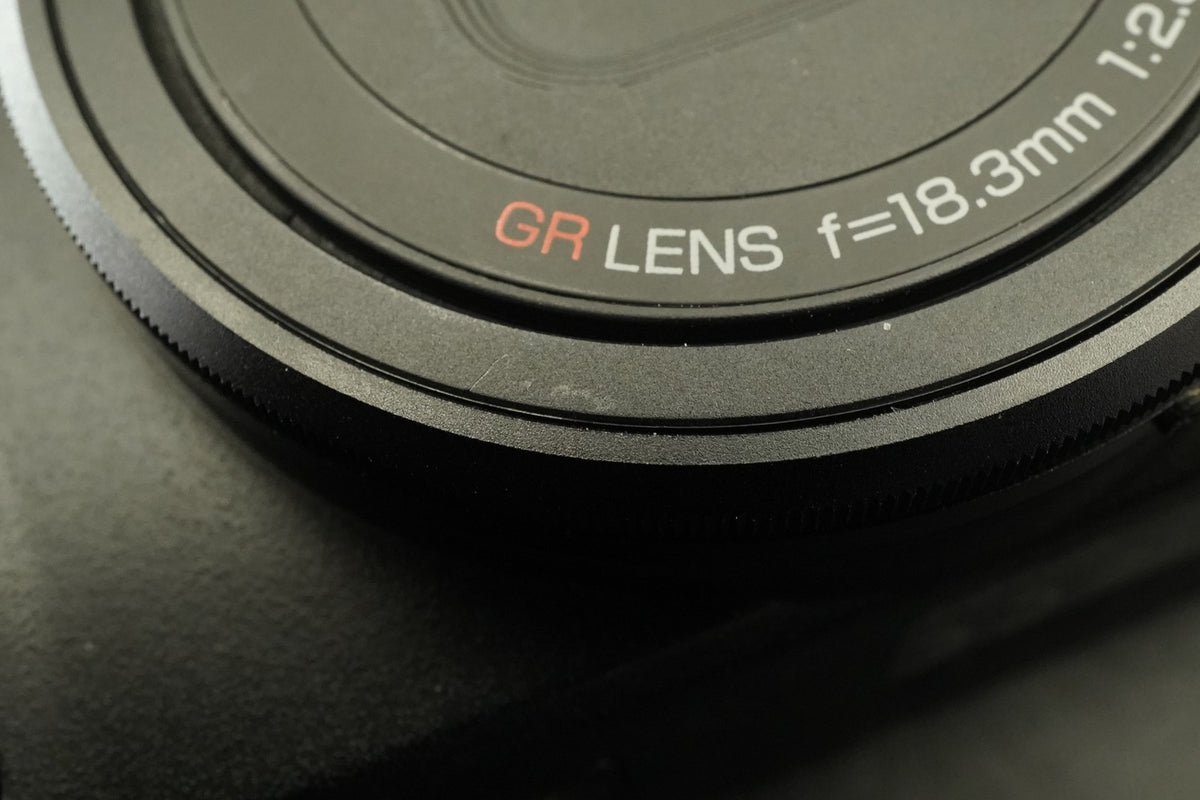 RICOH GR 16.2MP Digital Compact Camera Black -1431 cuts- #12476