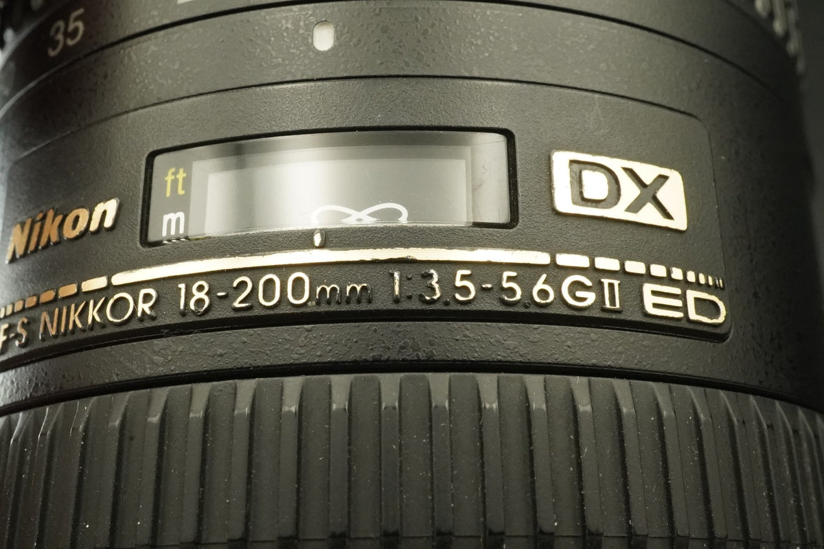 Nikon AF-S DX NIKKOR 18-200mm f/3.5-5.6 G ED VR II Lens US STOCK #12323