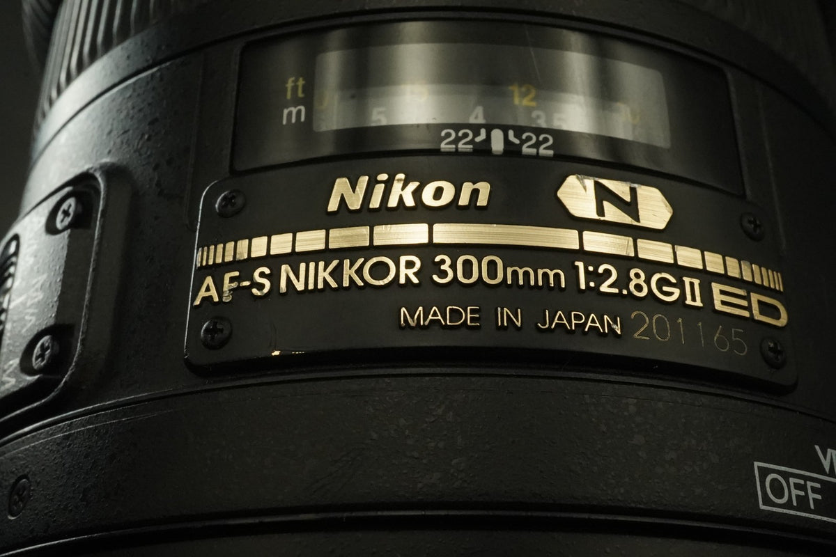 Nikon AF-S NIKKOR 300mm f/2.8 G II ED VR Lens #12385
