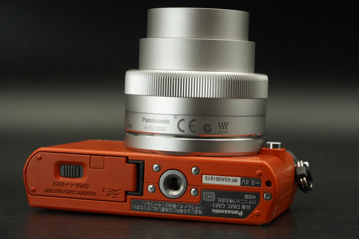 Panasonic LUMIX DMC-GM1 Digital Camera Orange English OK #11767