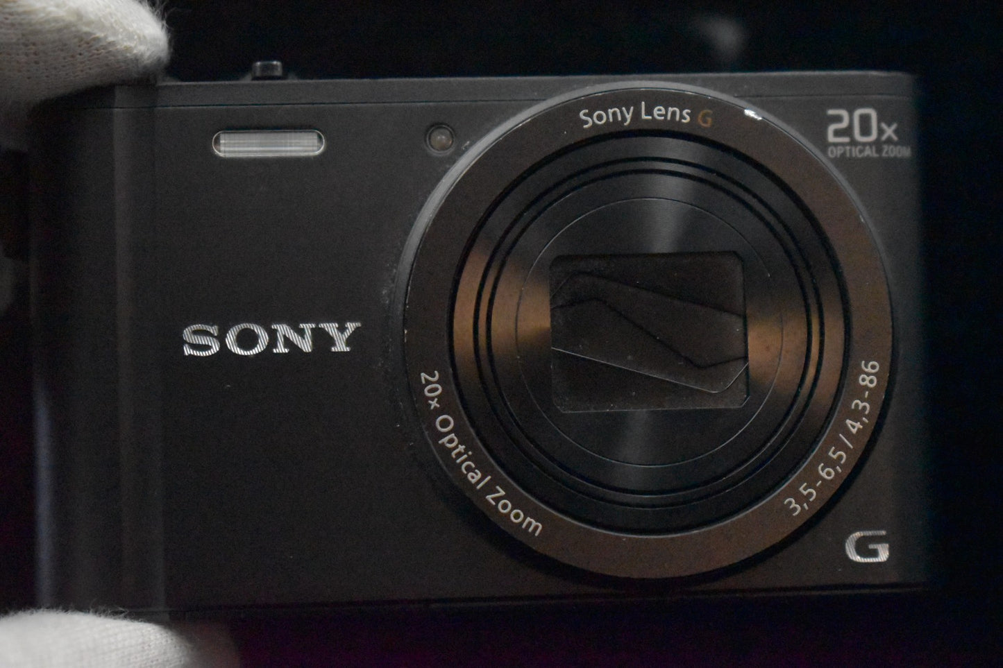 [US Duty Paid] Sony Cyber-Shot DSC-WX350 18.2MP Digital Camera Black 8956