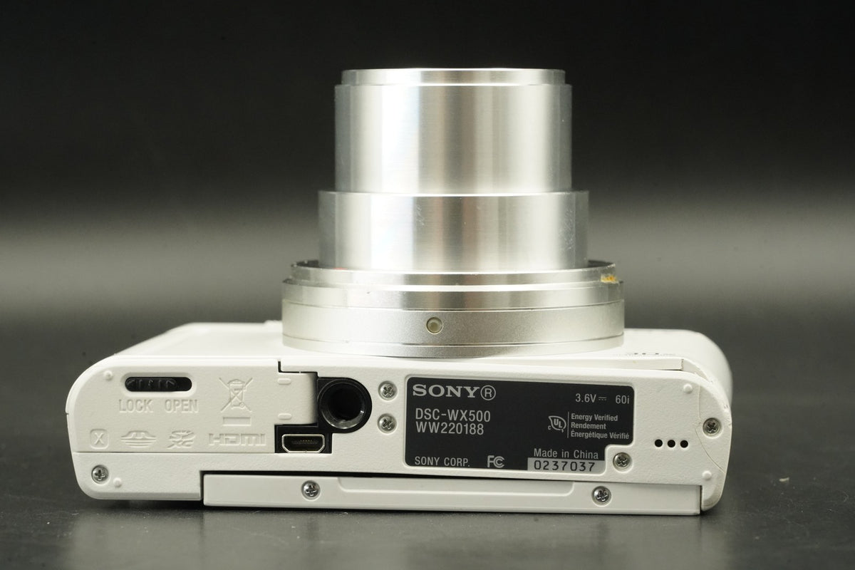 SONY Cyber-Shot DSC-WX500 Compact Digital Camera White English #12699