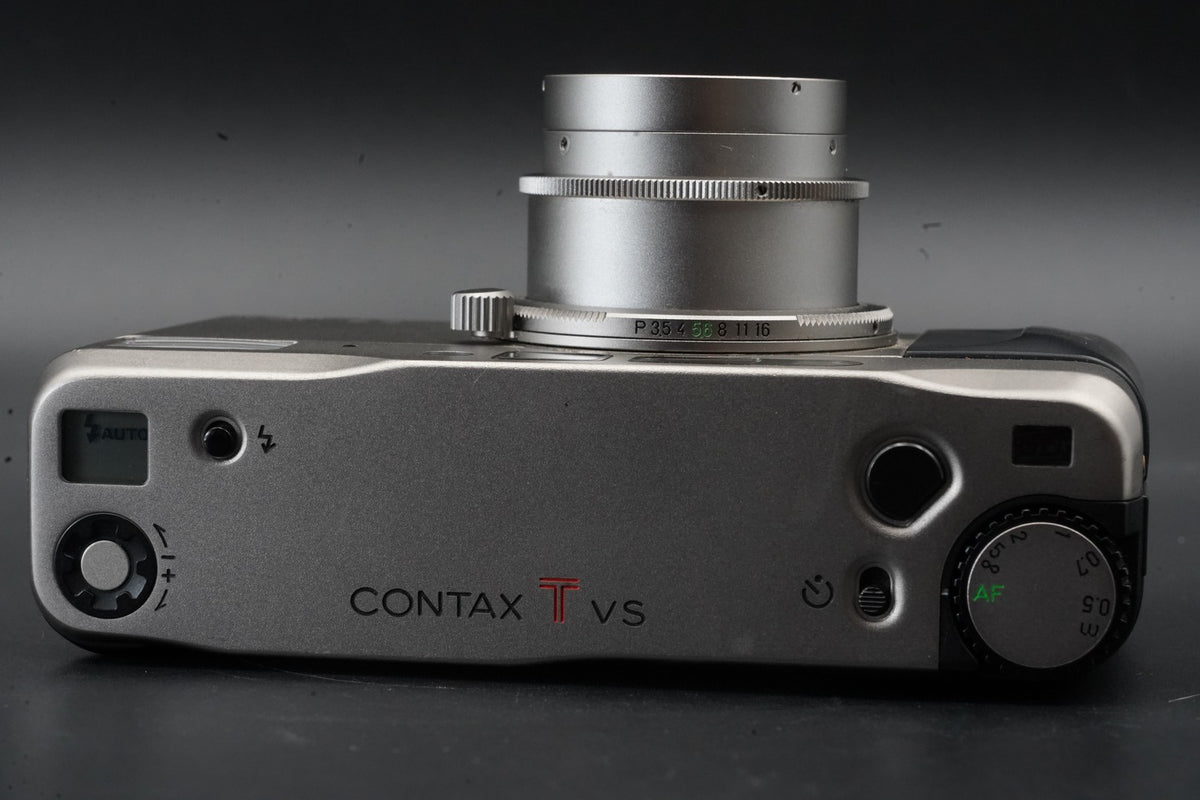 Contax TVS Point & Shoot 35mm Film Vintage Camera Tested! US STOCK #9609