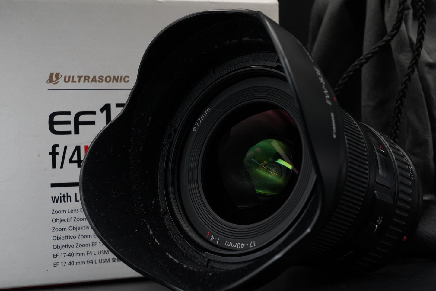 Canon EF 17-40mm f/4 L USM Wide Angle Lens US Duty Paid 10761