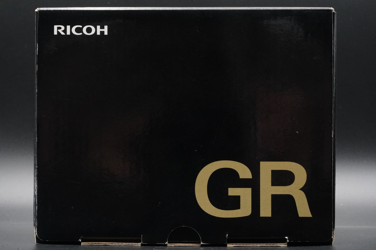 RICOH GR 16.2MP Digital Compact Camera Black JAPAN -15 cuts- #10815