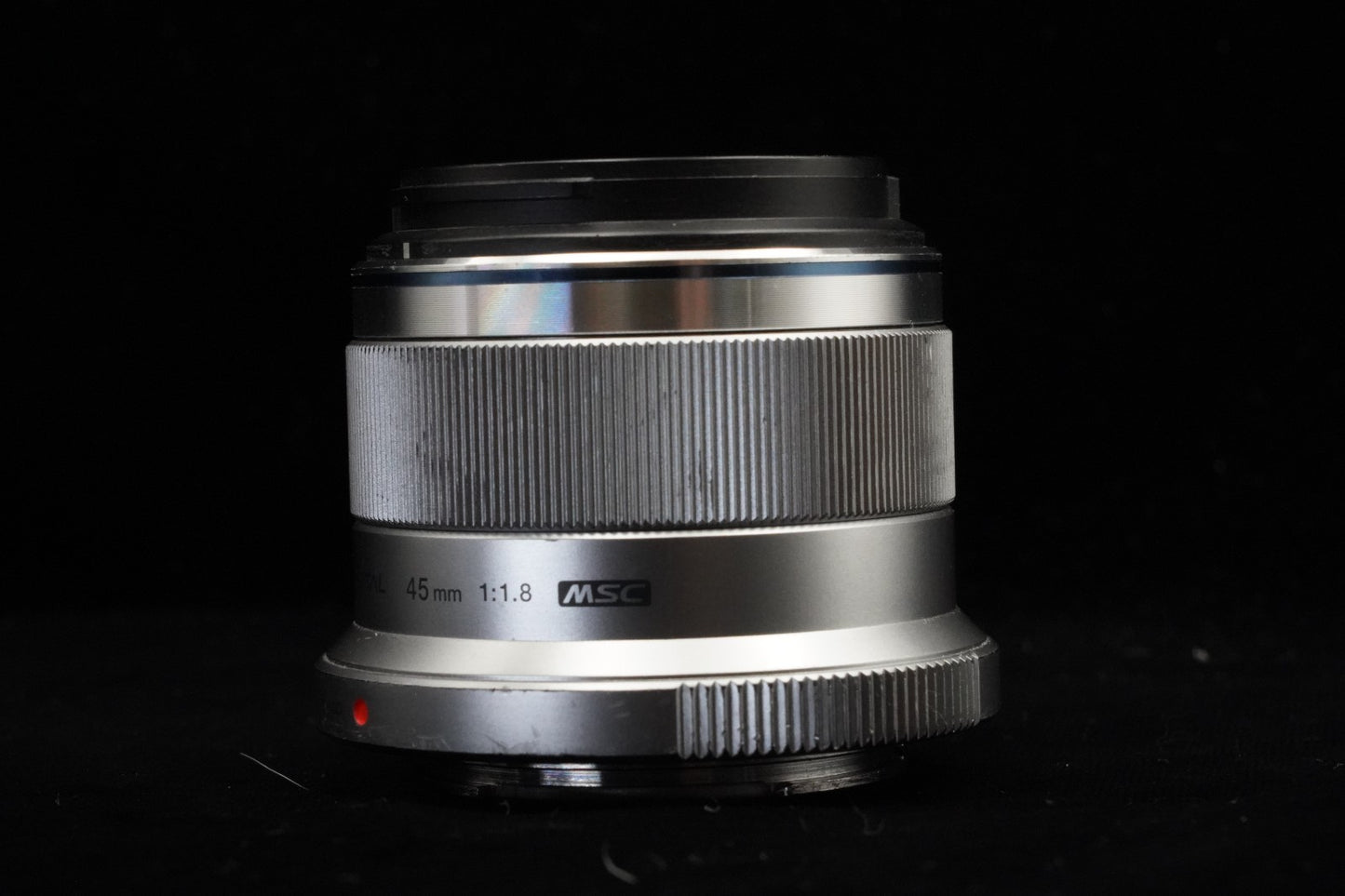 Olympus M.ZUIKO DIGITAL 45mm f/1.8 Lens Silver Japan US Duty Paid 10858
