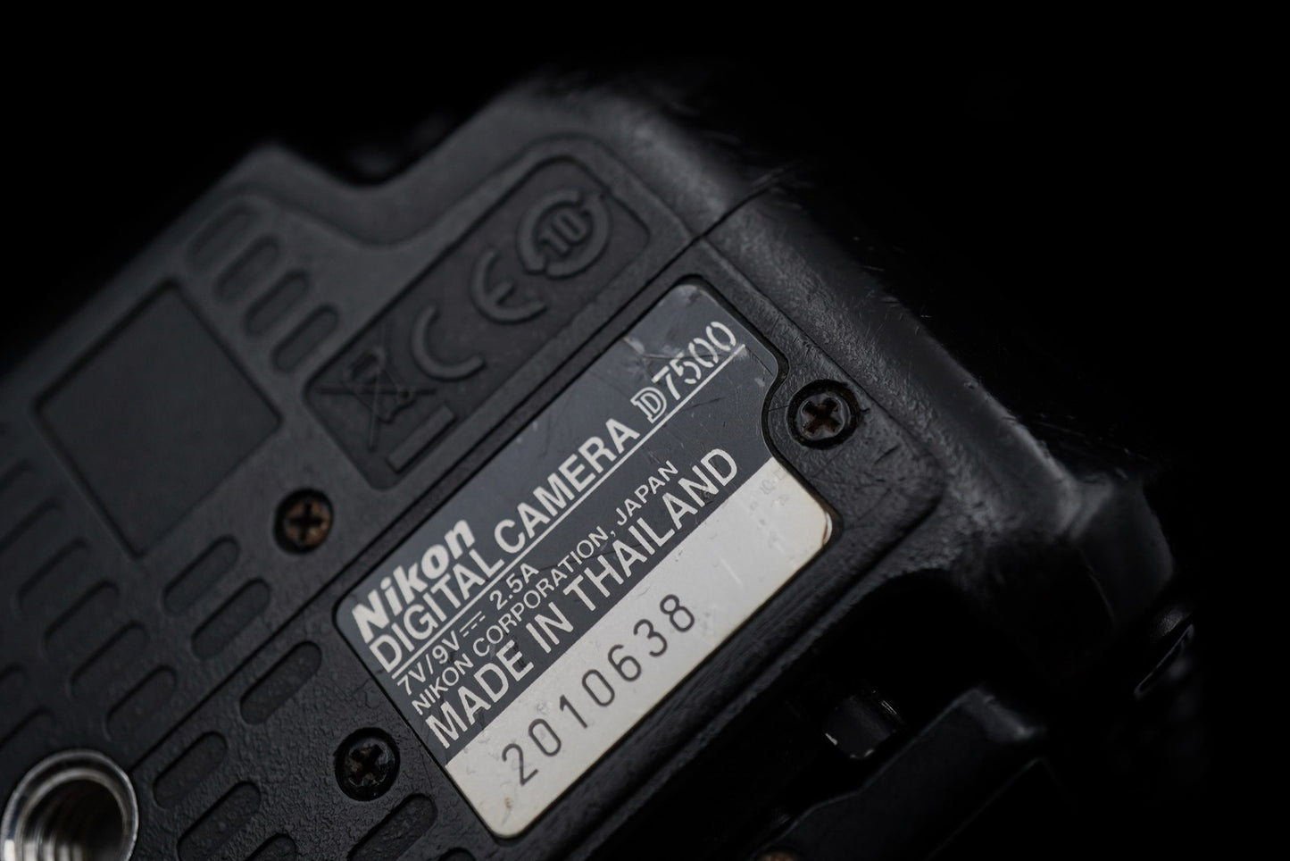 Nikon D7500 20.9MP Digital SLR Camera Black US DUTY PAID 10001