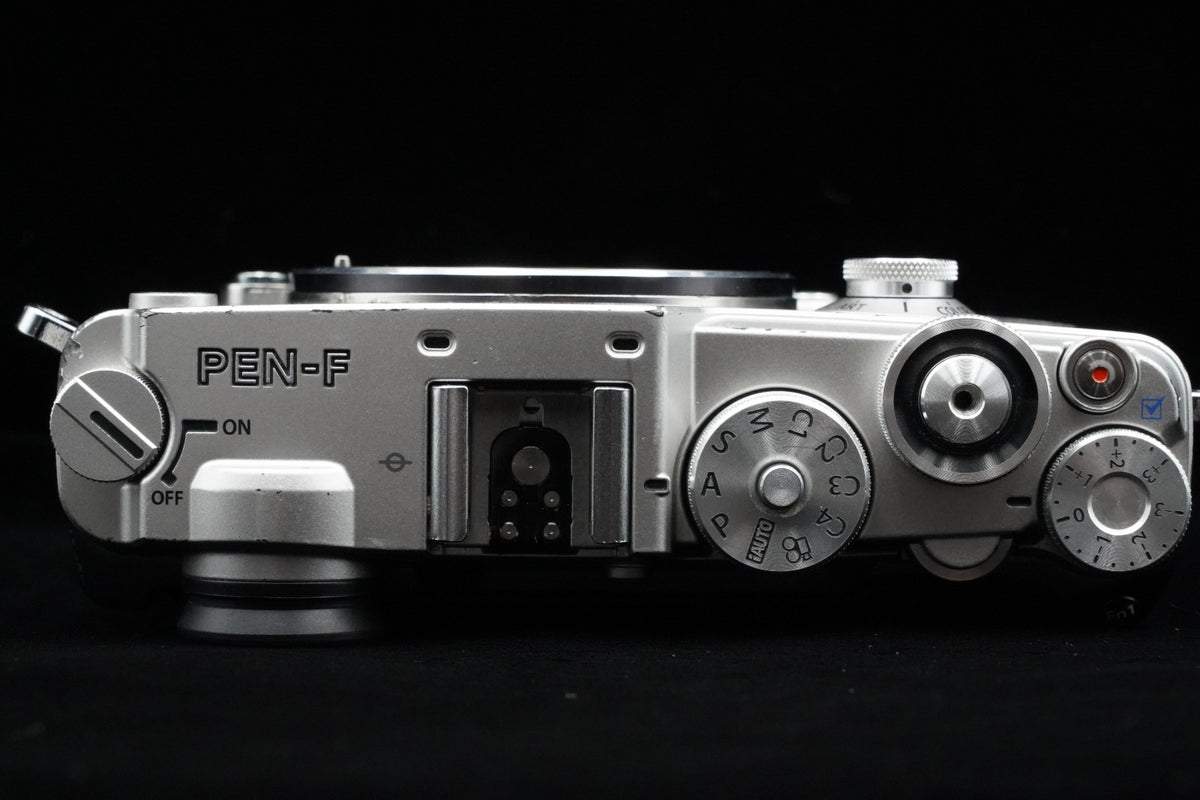 Olympus PEN-F Digital Mirrorless Camera Digital Camera Silver -5034 cut- #12157