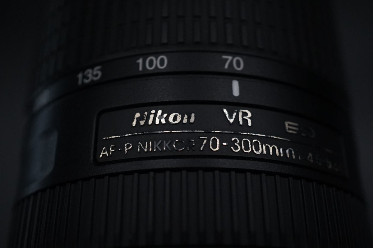 Nikon AF-P NIKKOR 70-300ｍｍ f4.5-5.6 E ED VR Zoom Lens US STOCK #10709