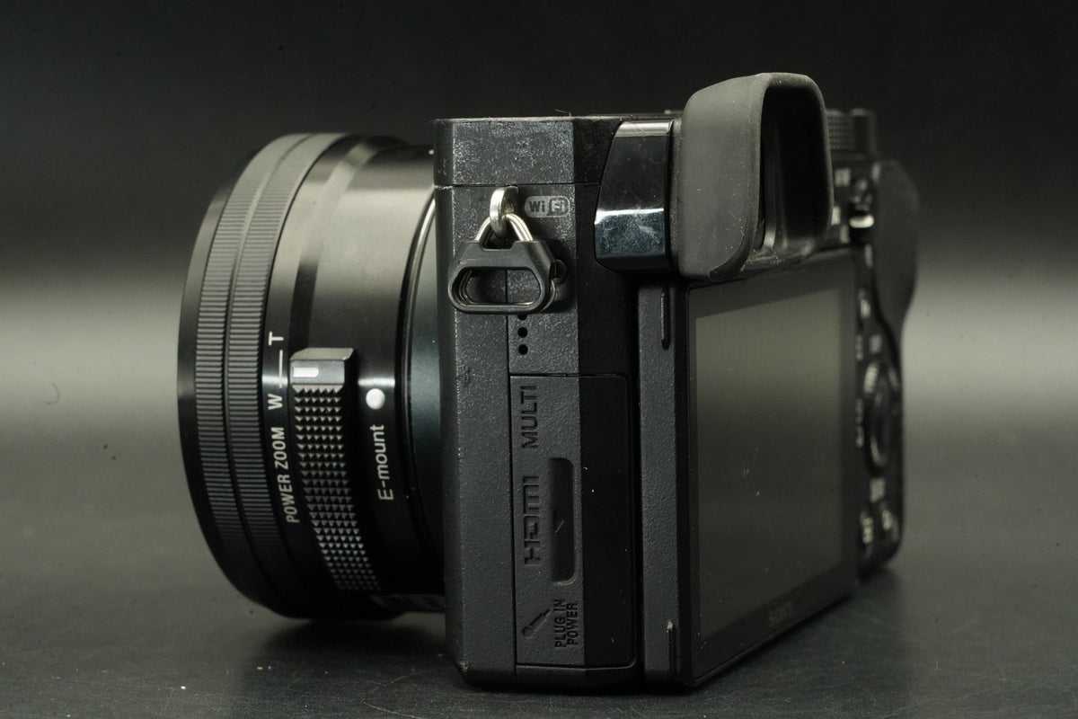 Sony a6300 + 16-50mm PZ Lens Mirrorless Digital Camera Black -2722 cuts- #12359