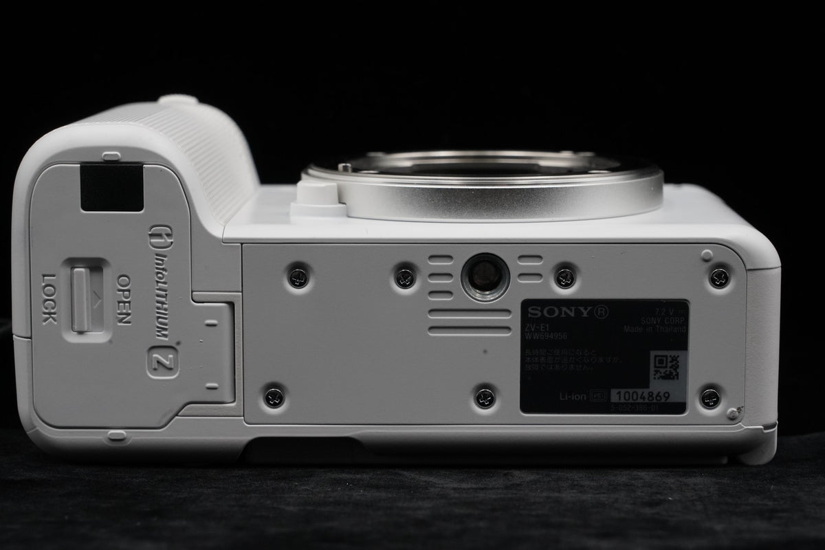 Sony Alpha ZV-E1 4K UHD Mirrorless Camera English White US STOCK #9981