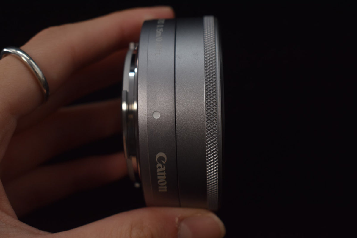 Canon EF-M 22mm f/2 STM Lens for EOS M EF-M Mount Silver US STOCK #10368