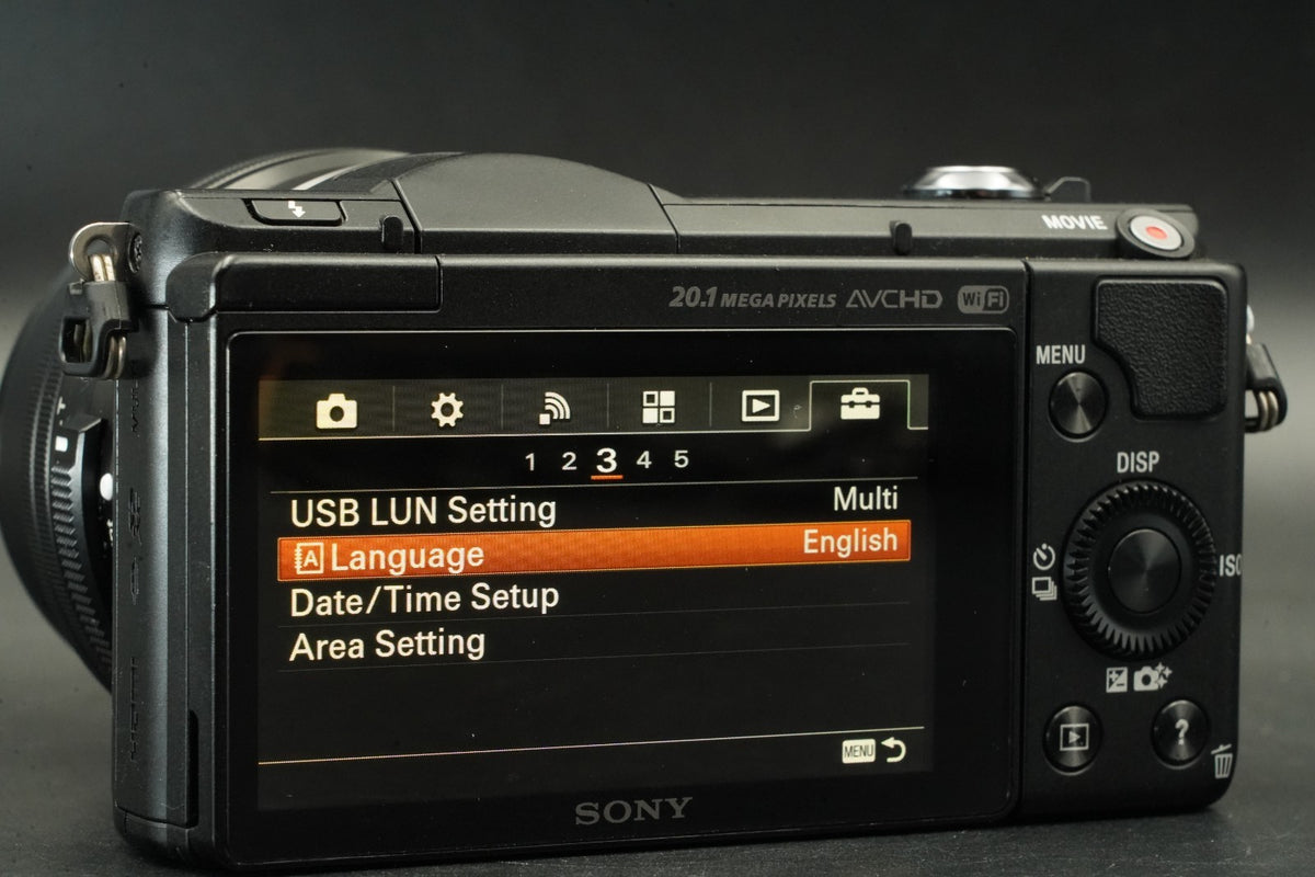 Sony Alpha a5000 Mirrorless Digital Camera with Lens Black -398 cuts- #11715