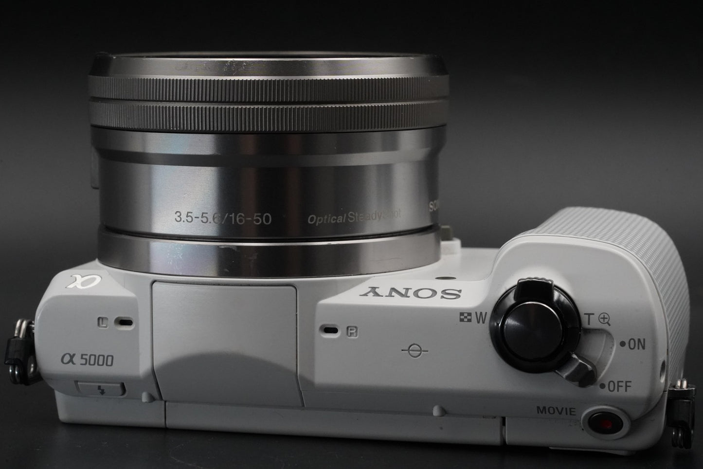 Sony Alpha a5000 Mirrorless Digital Camera White with 2 Lenses 10923