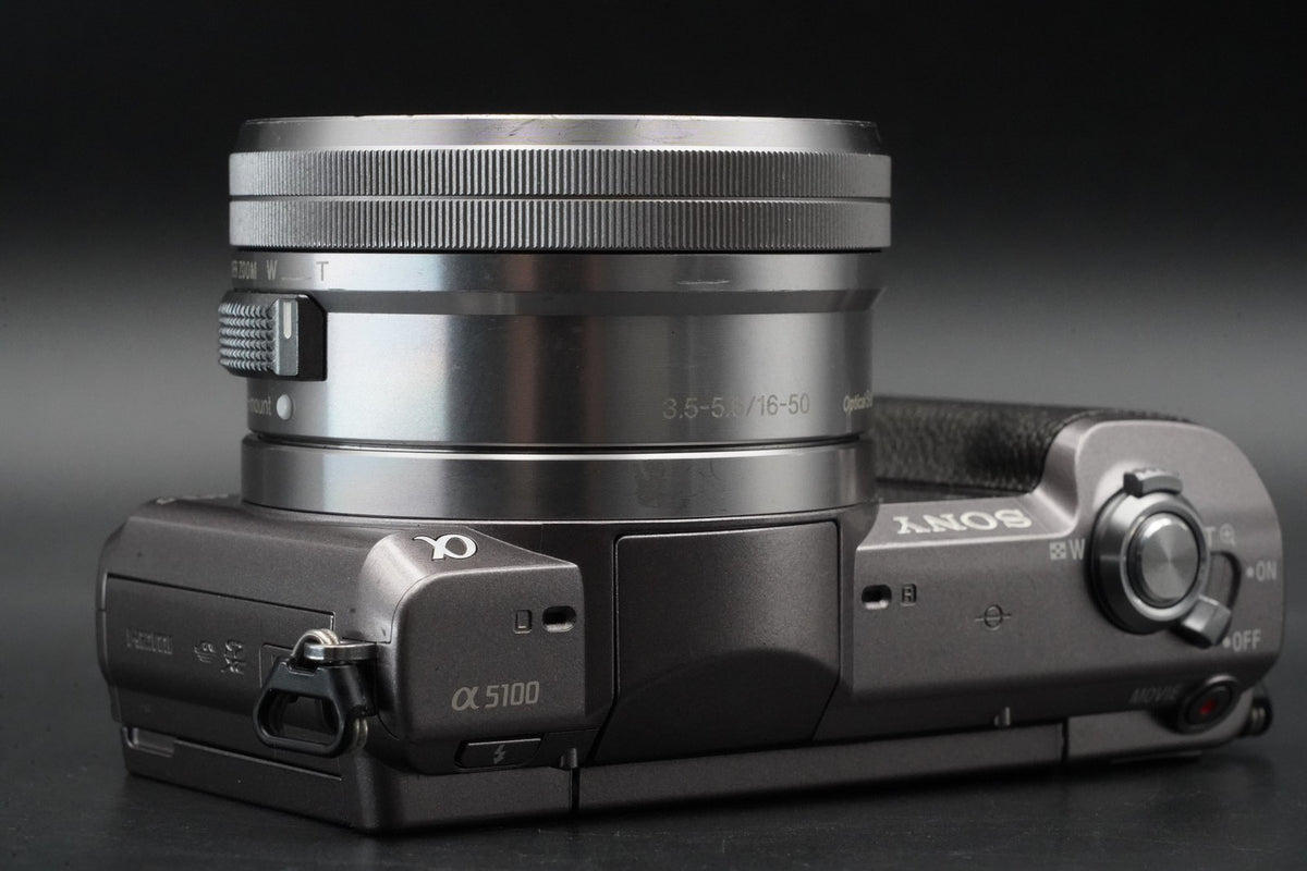Sony Alpha a5100 Mirrorless Digital Camera with Lens Silver US STOCK #11055