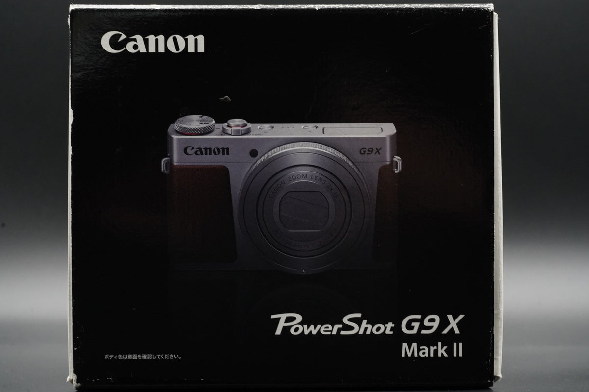 Canon Powershot G9X Mark II 20.1MP Black Digital Camera US STOCK #10576