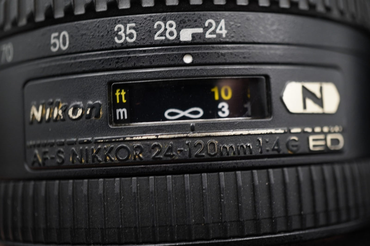 NIKON AF-S NIKKOR 24-120mm f/4 G ED VR Zoom Lens US STOCK #9639
