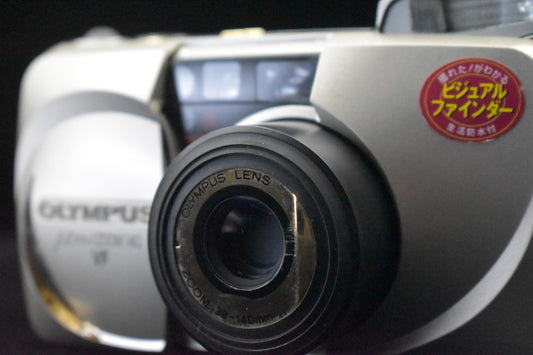 OLYMPUS mju zoom 140 VF 35mm Film Camera Gold From US🇺🇸 [1 Yr Warranty] #9184