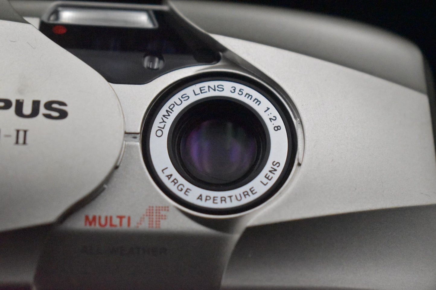 [US Duty Paid] Olympus μ mju II 35mm F/2.8 Point & Shoot Film Camera Japan 8117