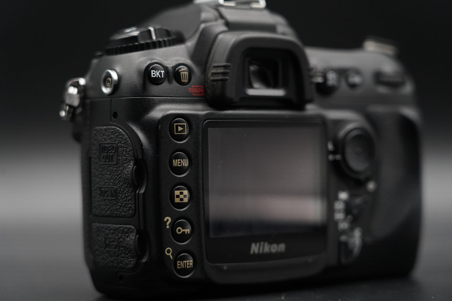 Nikon D200 10.2MP Digital SLR Camera Black Body Battery US Duty Paid 10618