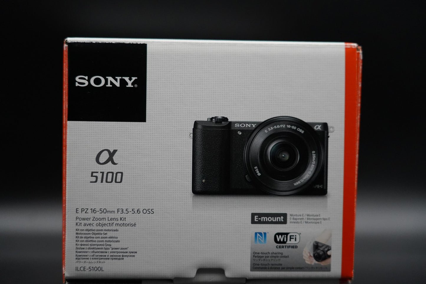 Sony Alpha a5100 Mirrorless Digital Camera w/ Lens Black US Duty Paid 10535