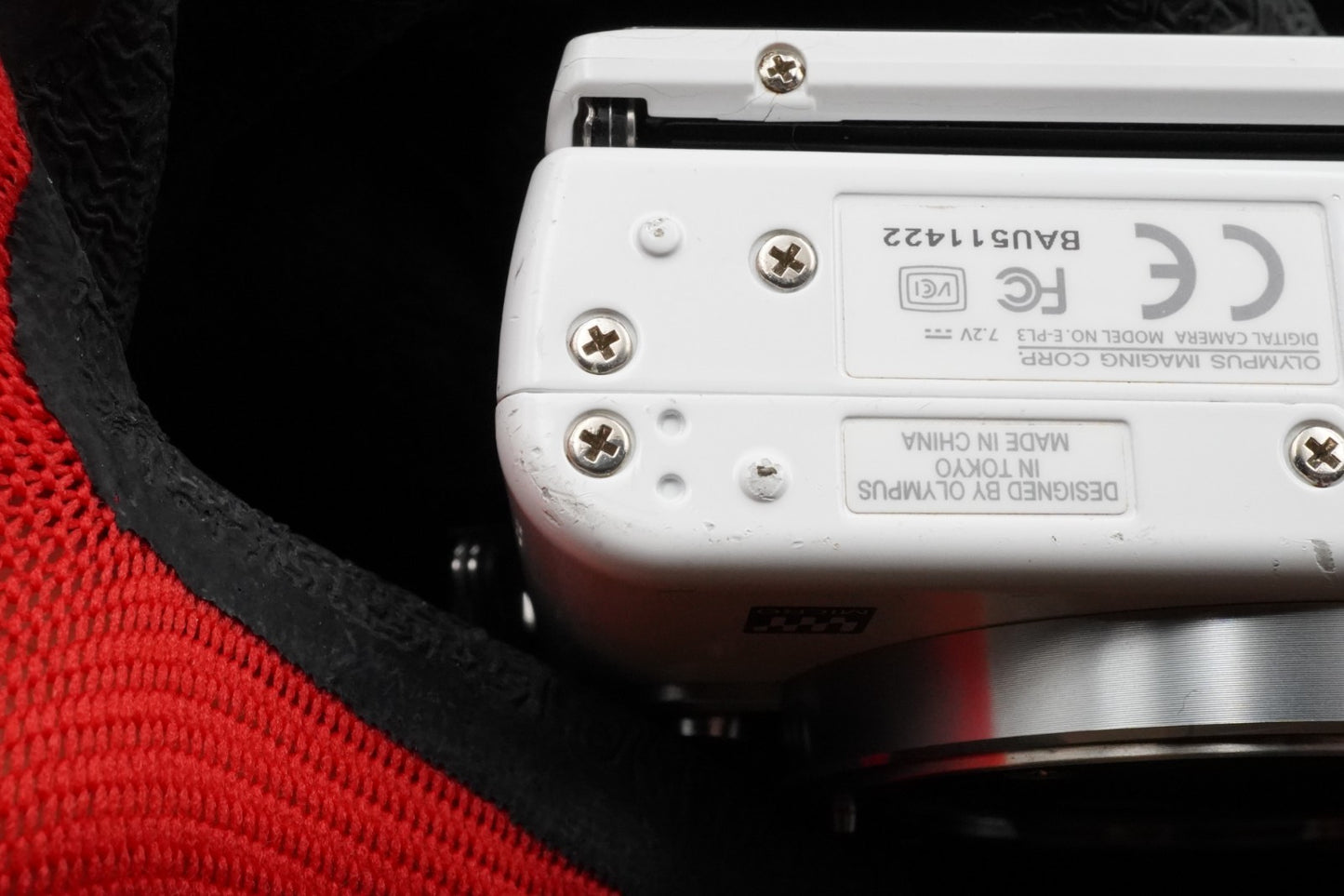 [US Duty Paid] Olympus PEN Lite E-PL3 White 12.3 MP Body Only From US🇺🇸 9449