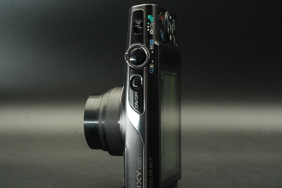 Canon IXY 650 PowerShot ELPH 360 HS Digitalkamera - Schwarz #11961