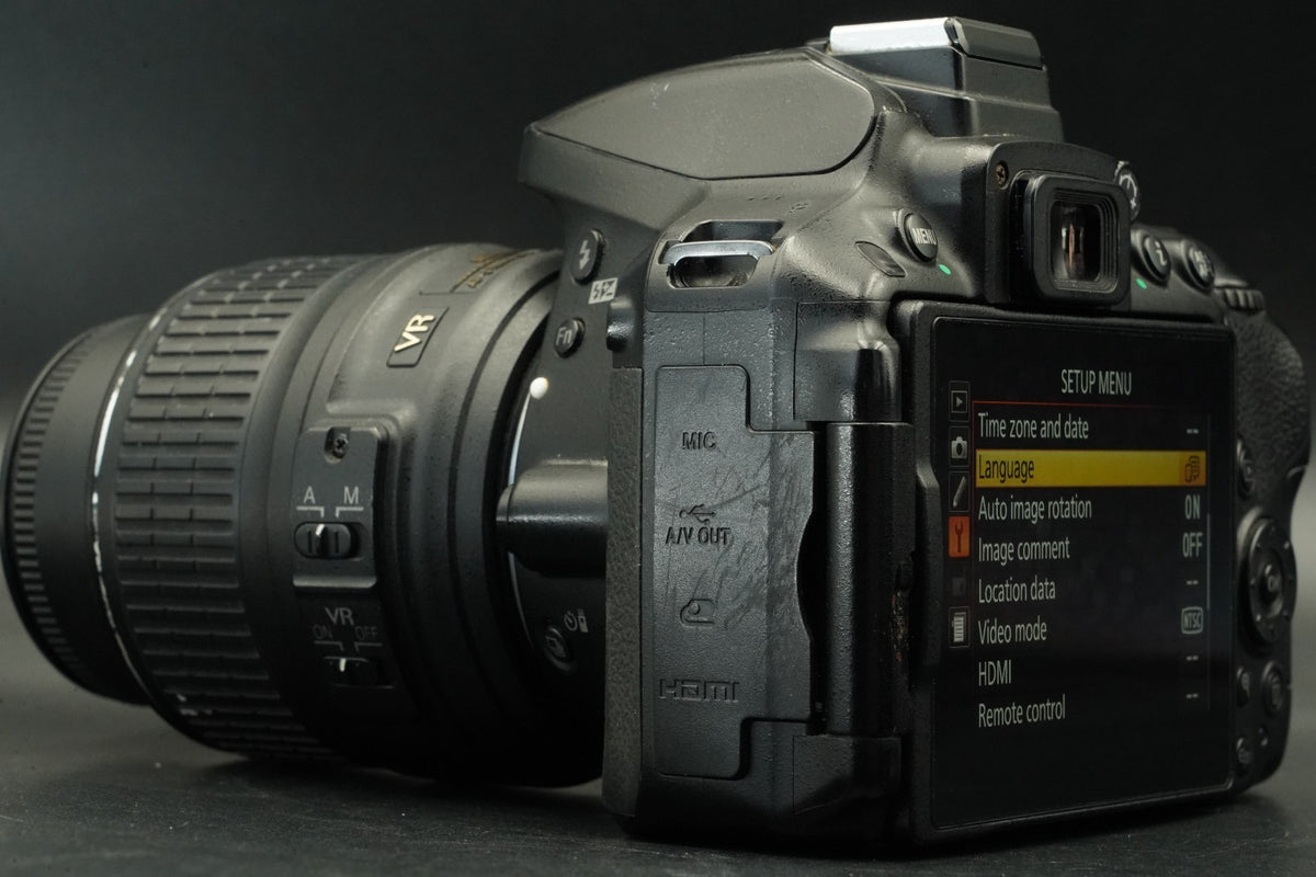 Nikon D5300 AF-S 18-55mm + 55-300mm Lens -33905 cuts- #11701