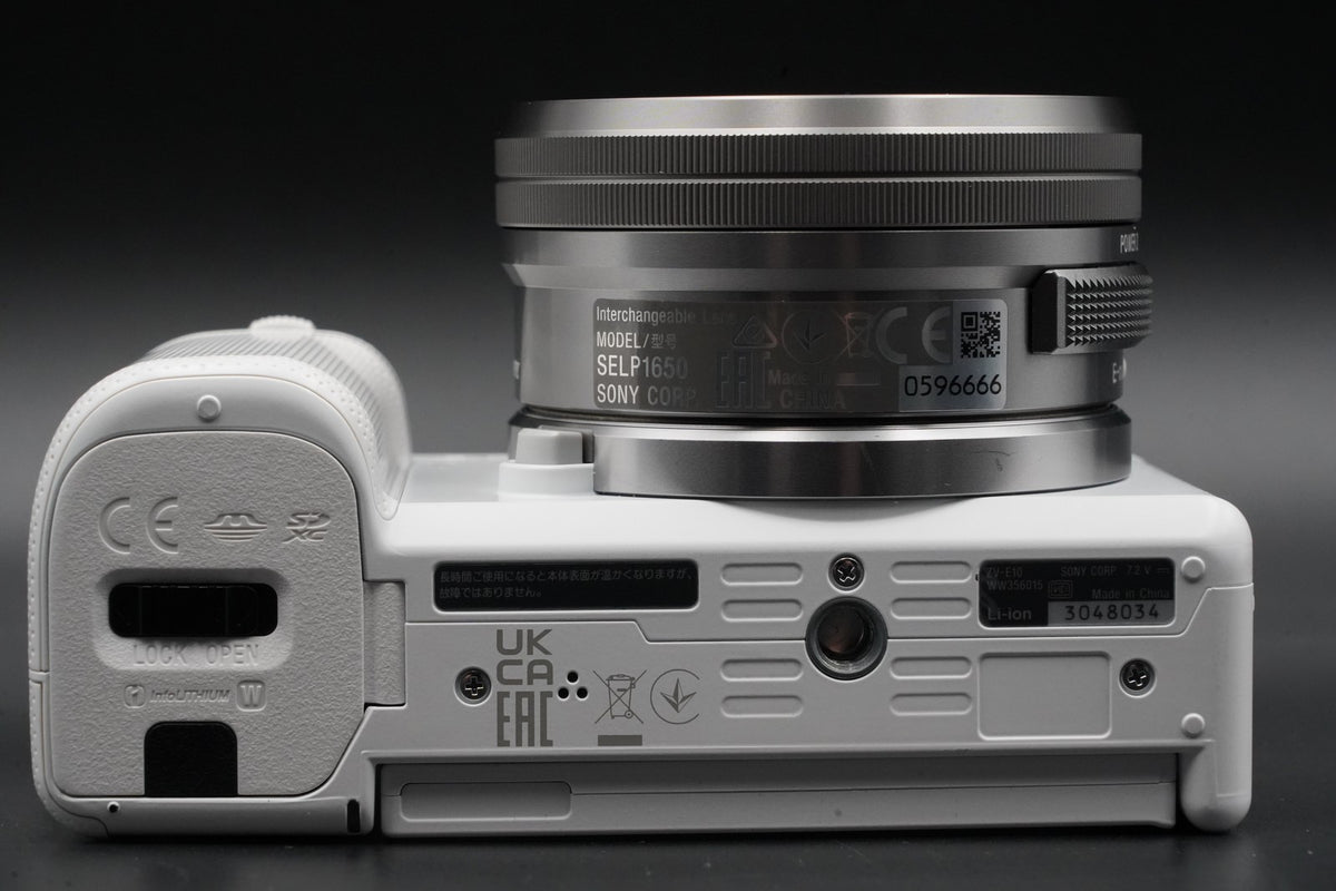 Sony Alpha ZV-E10 Mirrorless Vlog Camera with Lens White US STOCK #10591