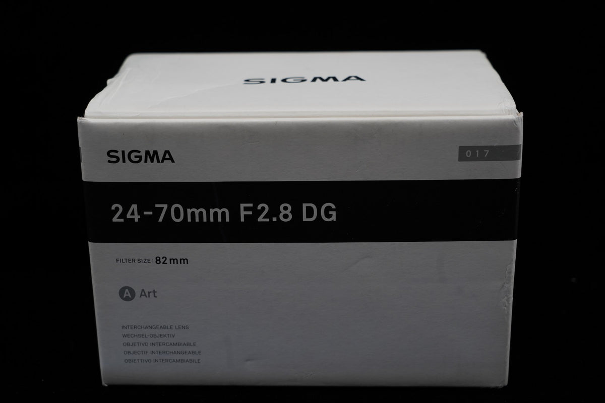 Sigma Art 24-70mm f/2.8 DG OS HSM Lens for Canon EF mount [] US STOCK #9512
