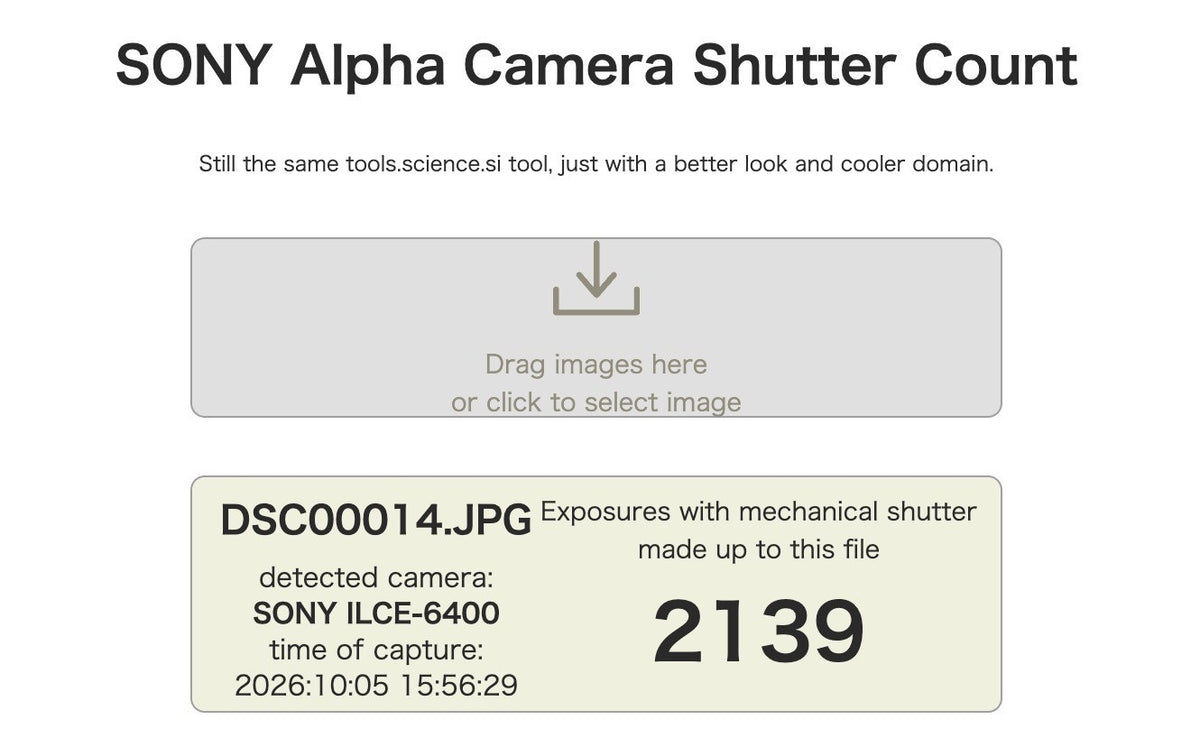 Sony A6400 Digital Camera Black w/ 16-50mm Lens -2139 cuts- #12529
