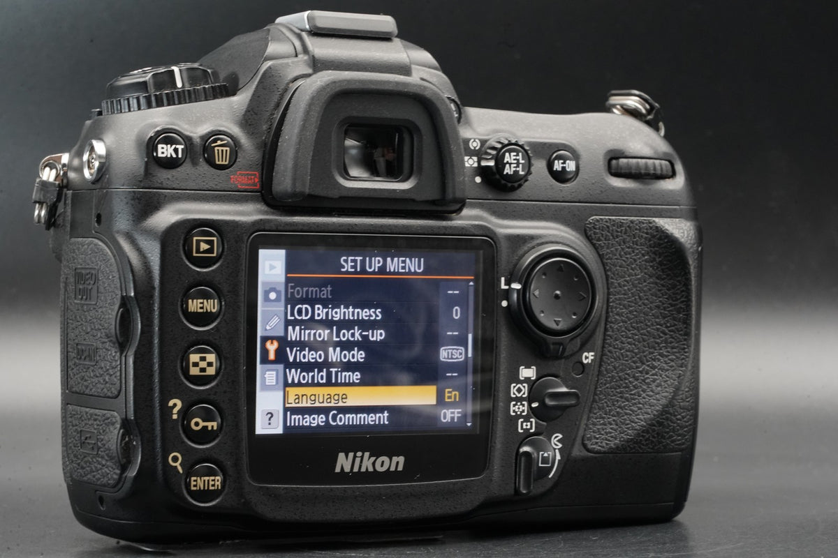 Nikon D200 10.2MP Digital SLR Camera Black -1% cuts- US STOCK #11454