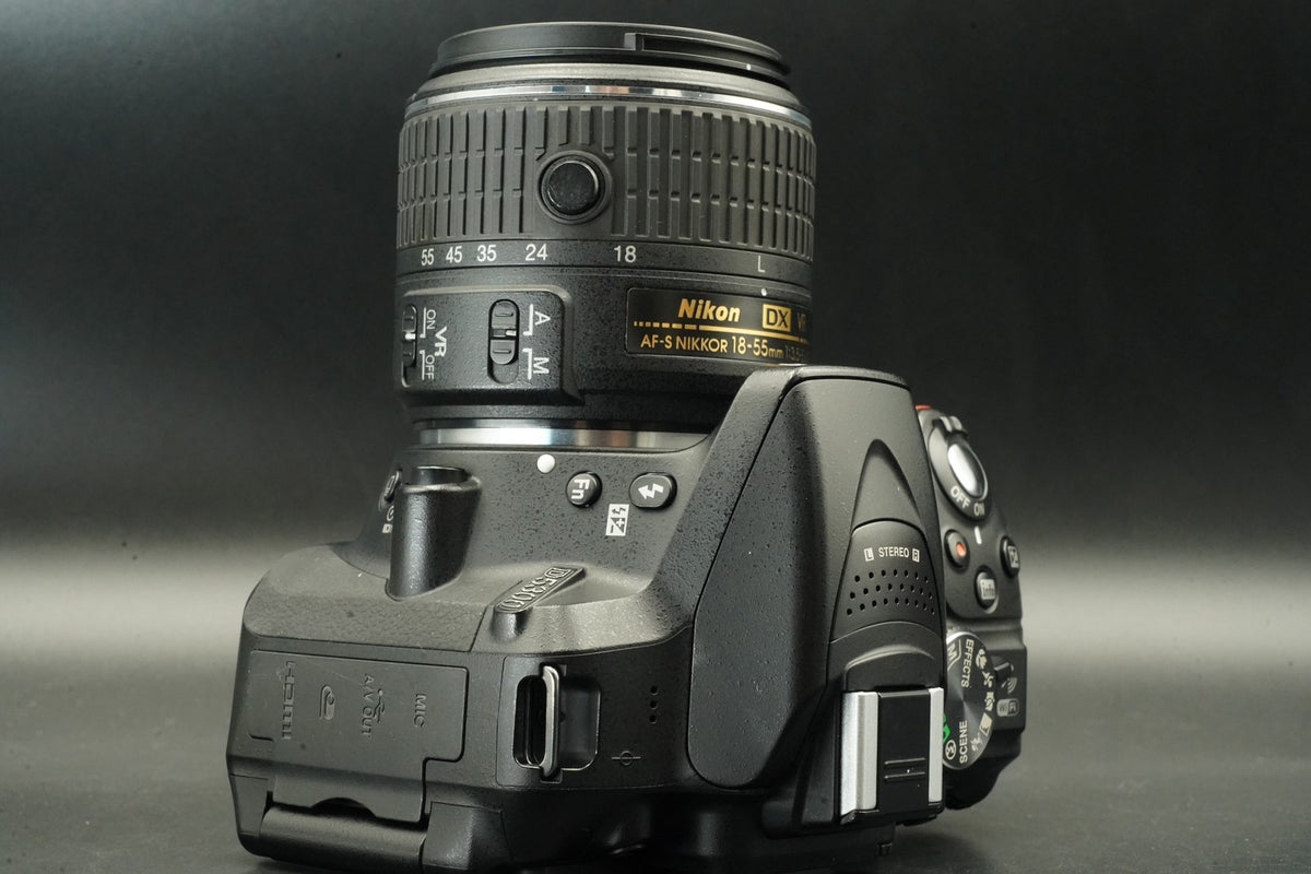 Nikon D5300 DSLR Digital Camera with AF-S 18-55mm Lenses -13161 cuts- #12404