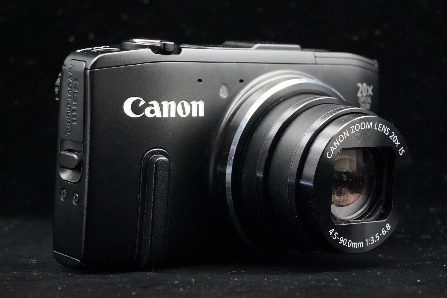 Canon PowerShot SX280 HS Black 12.1MP Digital Camera US STOCK #9507