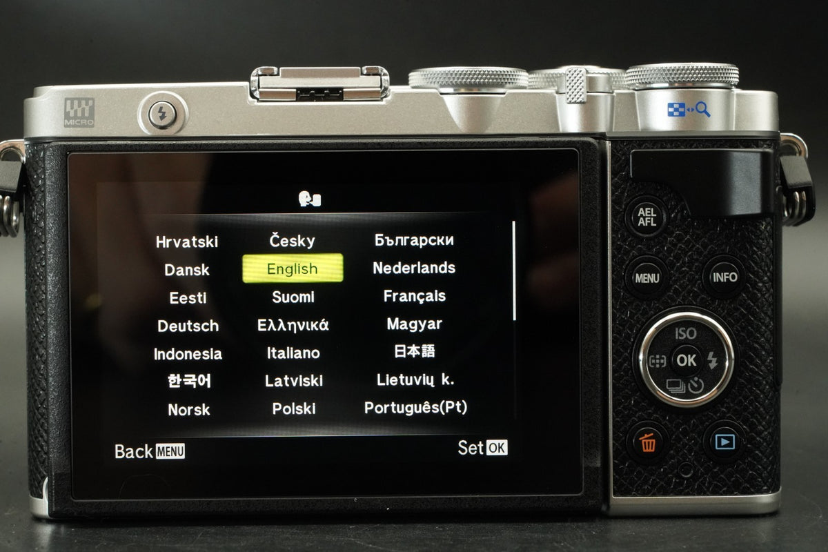 OLYMPUS PEN E-P7 Digital Camera Body Silver -347 cuts- #11893