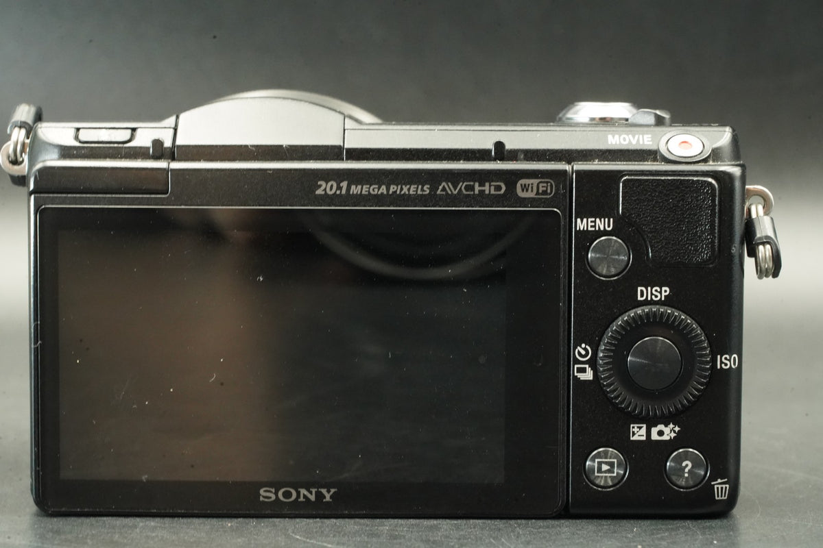 Sony Alpha a5000 Mirrorless Digital Camera with Lens Black -8280 cuts- #12453