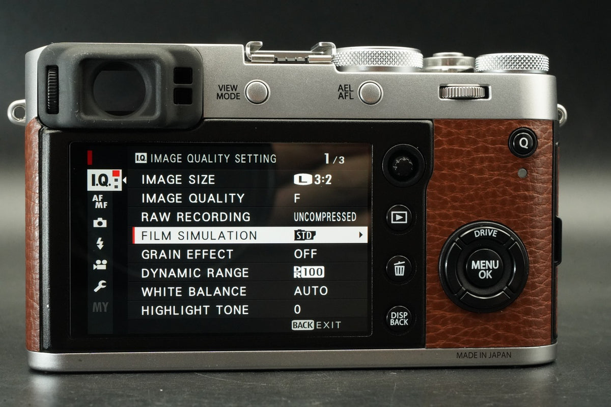 Appareil photo numérique Fujifilm X100F 24,3 mégapixels marron -9800...