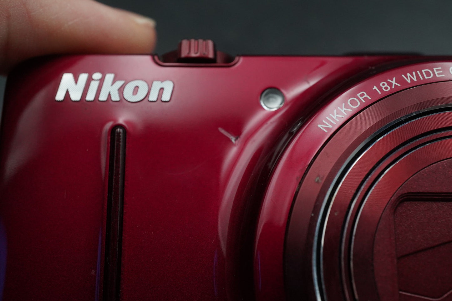 Nikon Coolpix S9300 Red 16.0MP Digital Camera US Duty Paid 11179