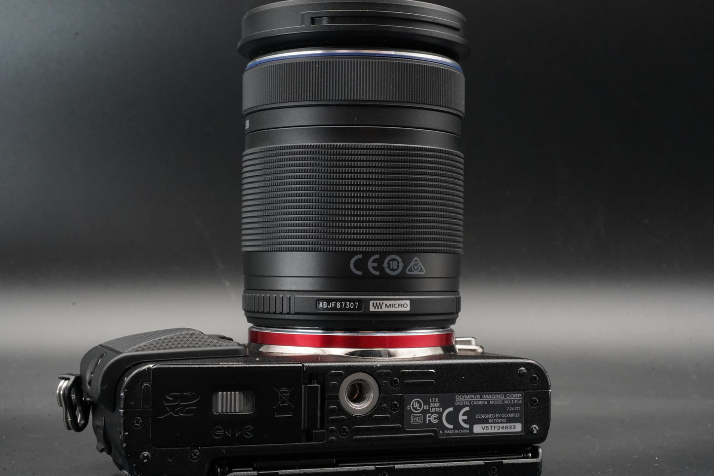 Olympus Pen Lite E-PL6 16.0MP Body Black with Lens US Duty Paid 11345