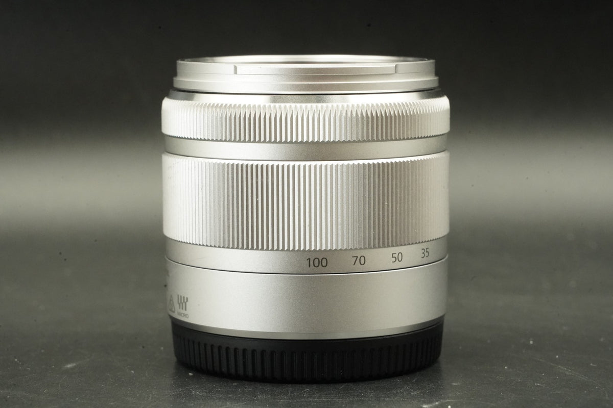 Panasonic DC-GF10 w/ 12-32mm + 35-100mm Lens White LUMIX Camera #12672