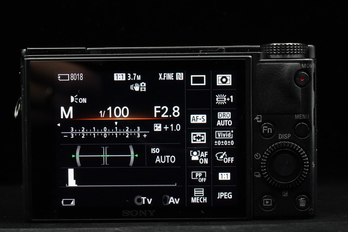Sony Cyber Shot RX100 VI M6 Compact Digital Camera Black US Duty Paid B0492