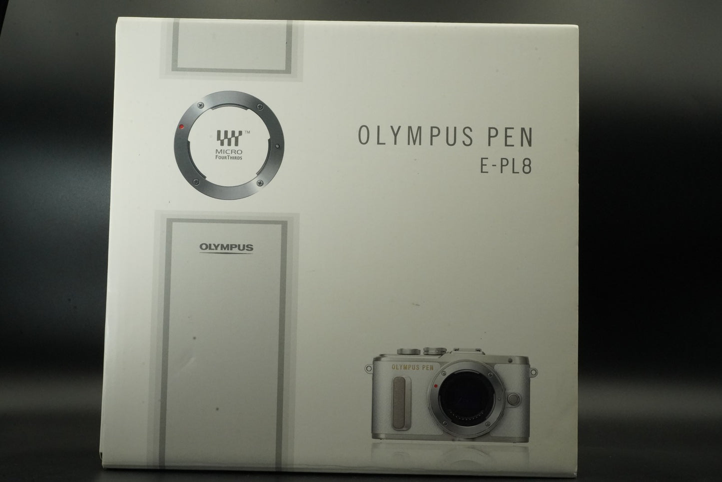 2712 cuts! Olympus E-PL8 Brown w/ 2 lenses Digital Mirrorless Camera 11639